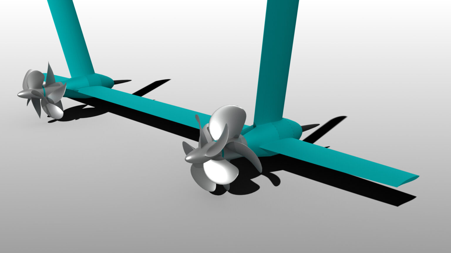 BENEFITS OF USING CRP (COUNTERROTATING PROPELLERS) FOR HYDROFOILS