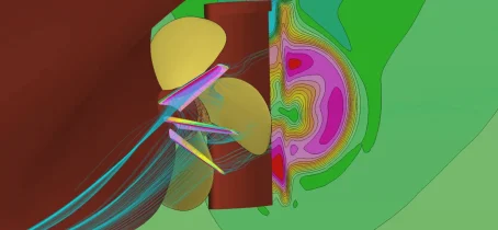 CFD optimized Pre-Swirl Stator. ESD