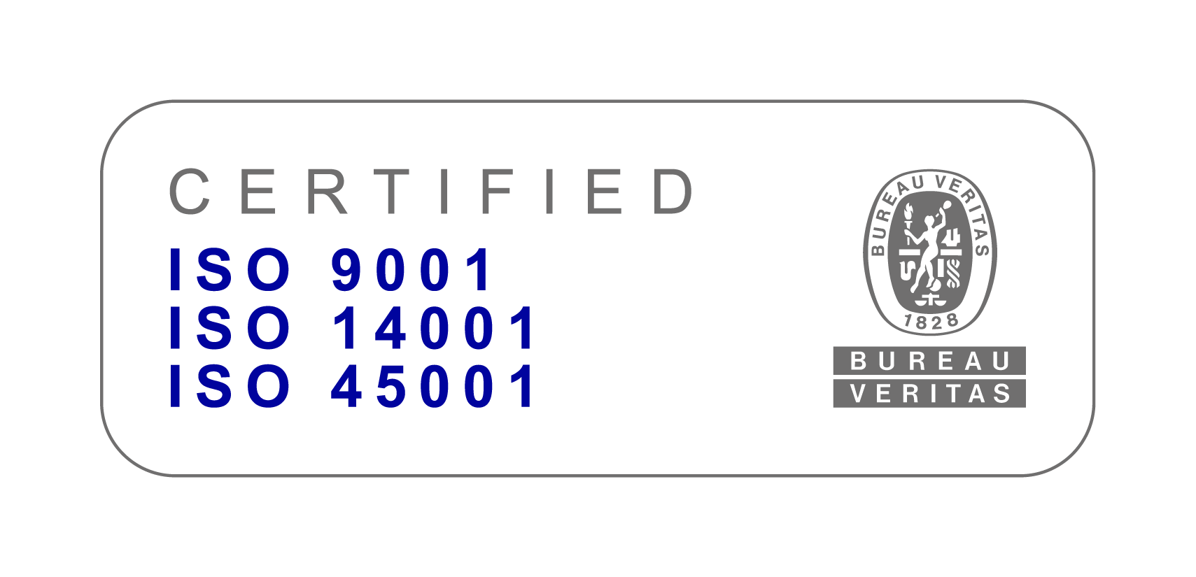 ISO 9001 ISO 14001 ISO 45001 RGB 1